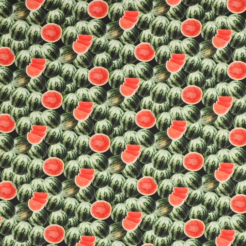 Vandmeloner - Let bomuld - Info mangler