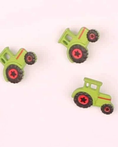 Grøn traktor