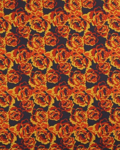 Rust og karryfarvet blomster - Jersey