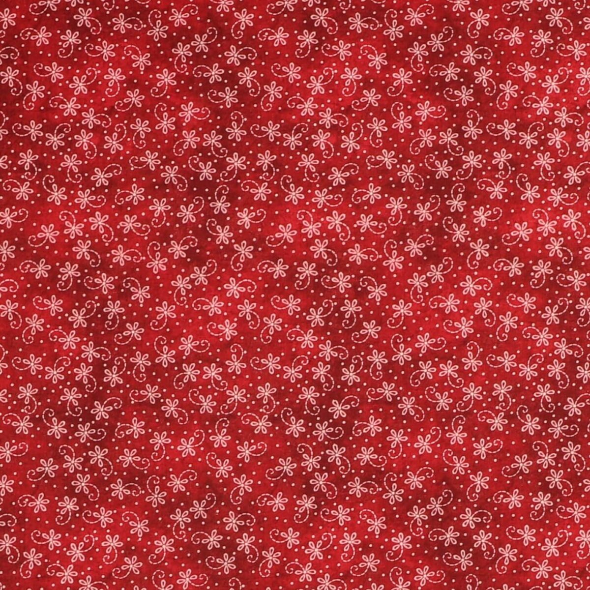Rødbrune nuancer m. lyserødt - Patchwork