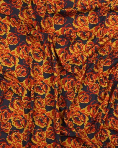 Rust og karryfarvet blomster - Jersey