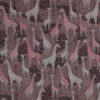 Giraffer på brun - Patchwork - William Morris