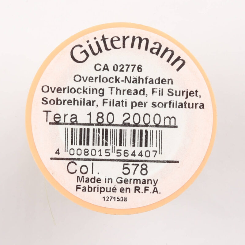 Tera 180 fra Gütermann - Gul -