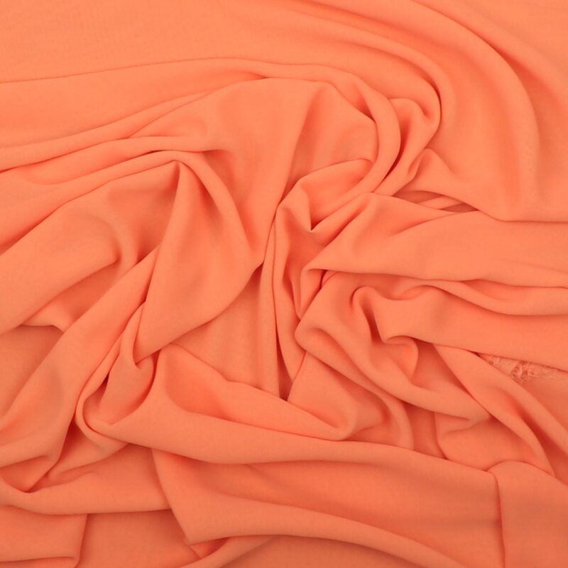 Lys orange - Chiffon, polyester - Info mangler