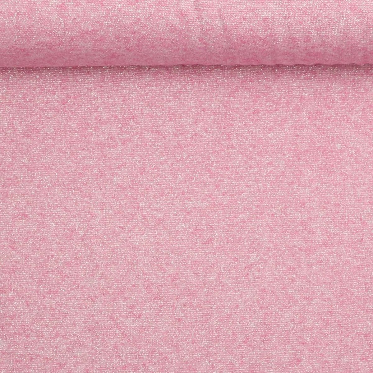 Tynd strik i fuchsia med sølvtråd - Strik Jersey
