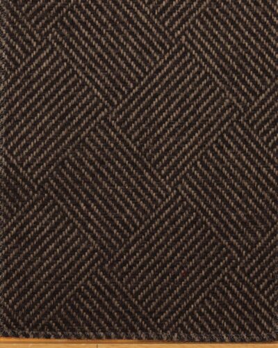 Brun/lysebrun møbelstof - Uld/polyester