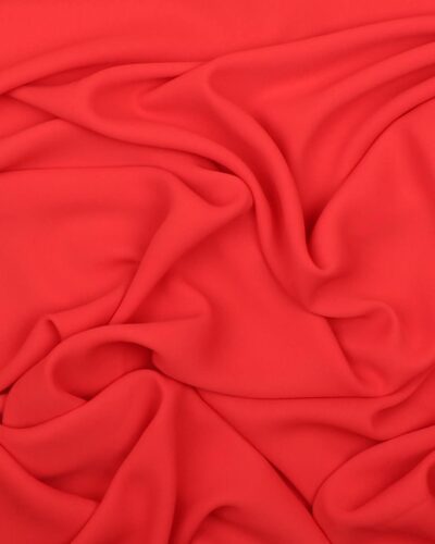 Lys rød - Chiffon, polyester