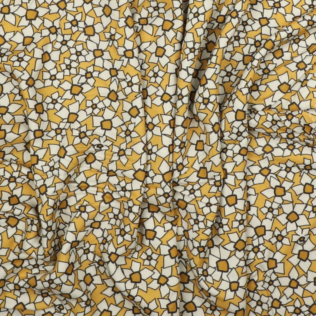 Blomstermønster - Rayon - Billede 2