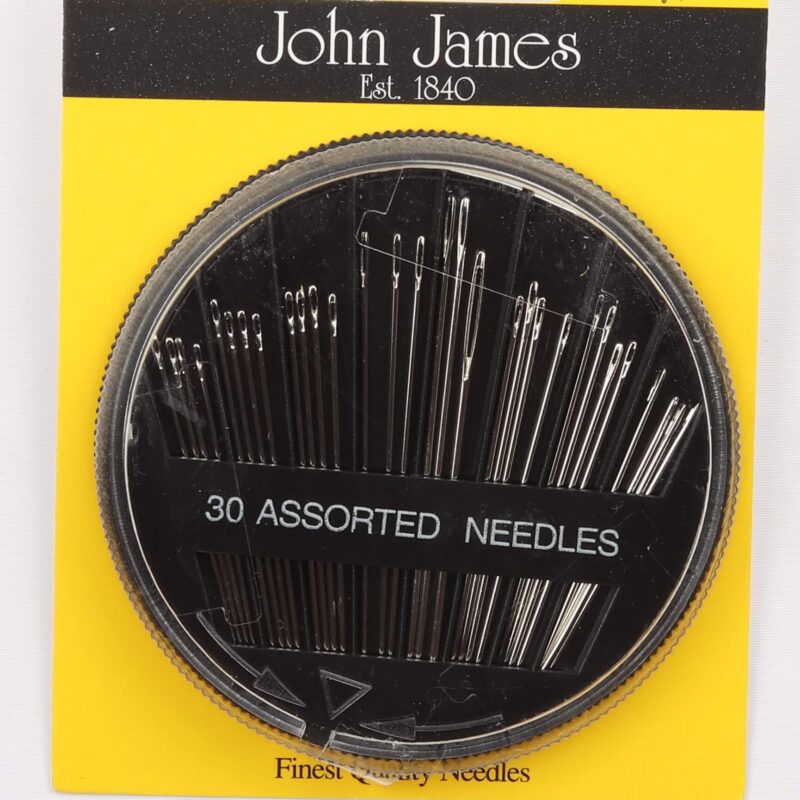 Synåle, 30 assorteret nåle fra John James -