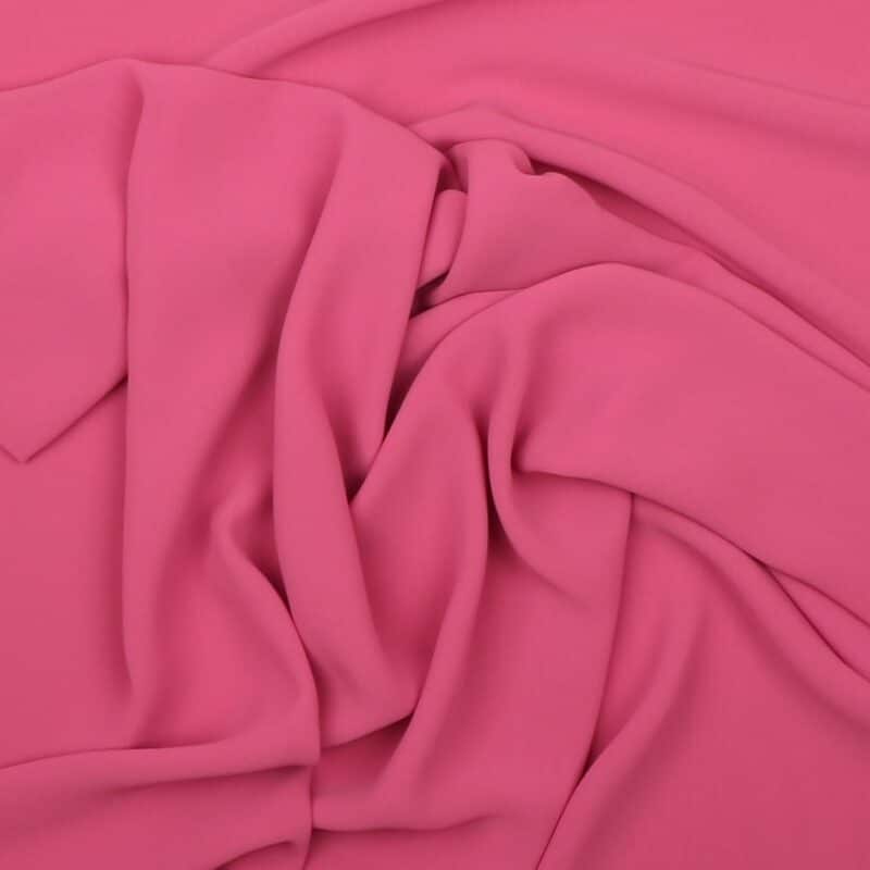 Lys cerise - Chiffon, polyester - Info mangler