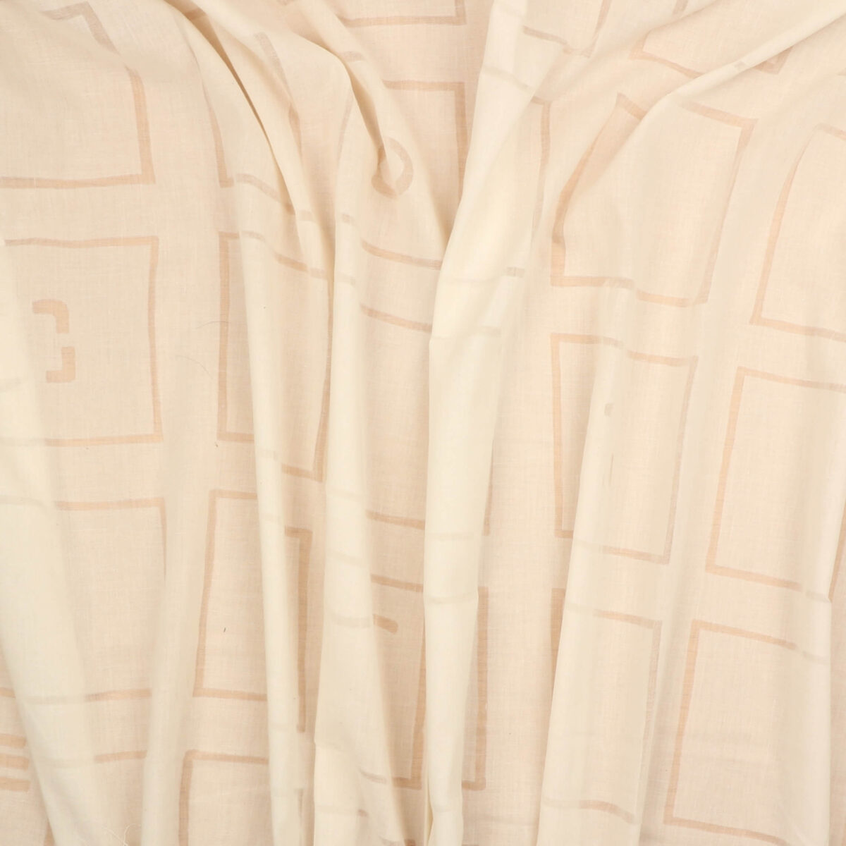 Offwhite m. transparent mønster