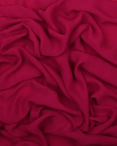 Fuchsia  - Chiffon, polyester/viskose