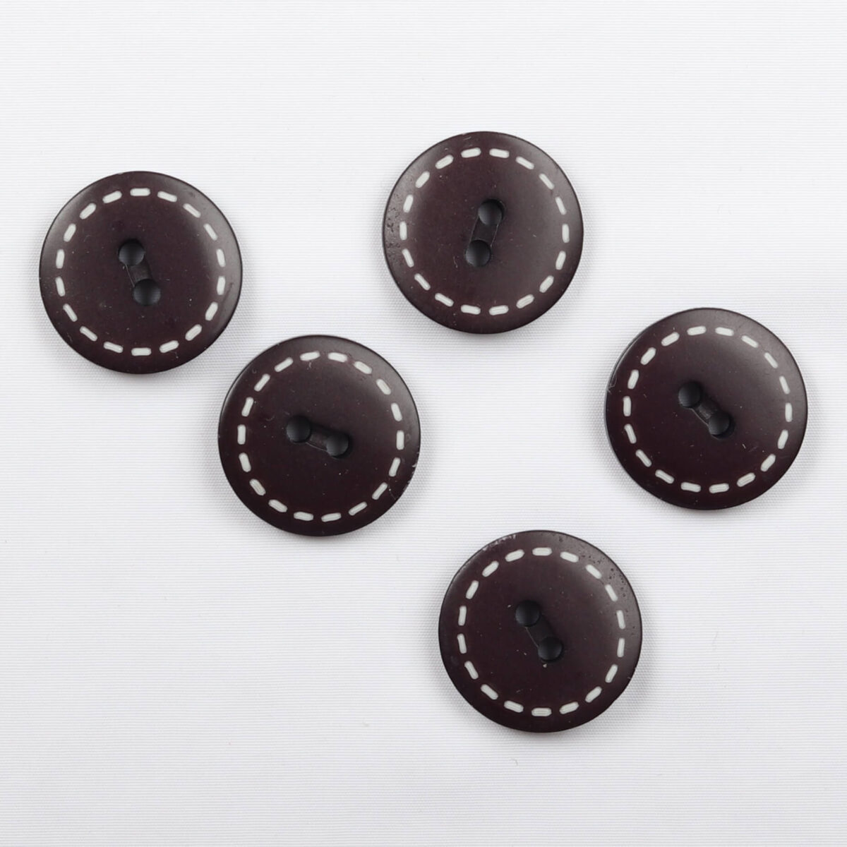 Brun/hvid, ø 16 mm