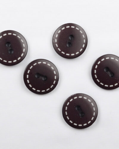 Brun/hvid, ø 16 mm