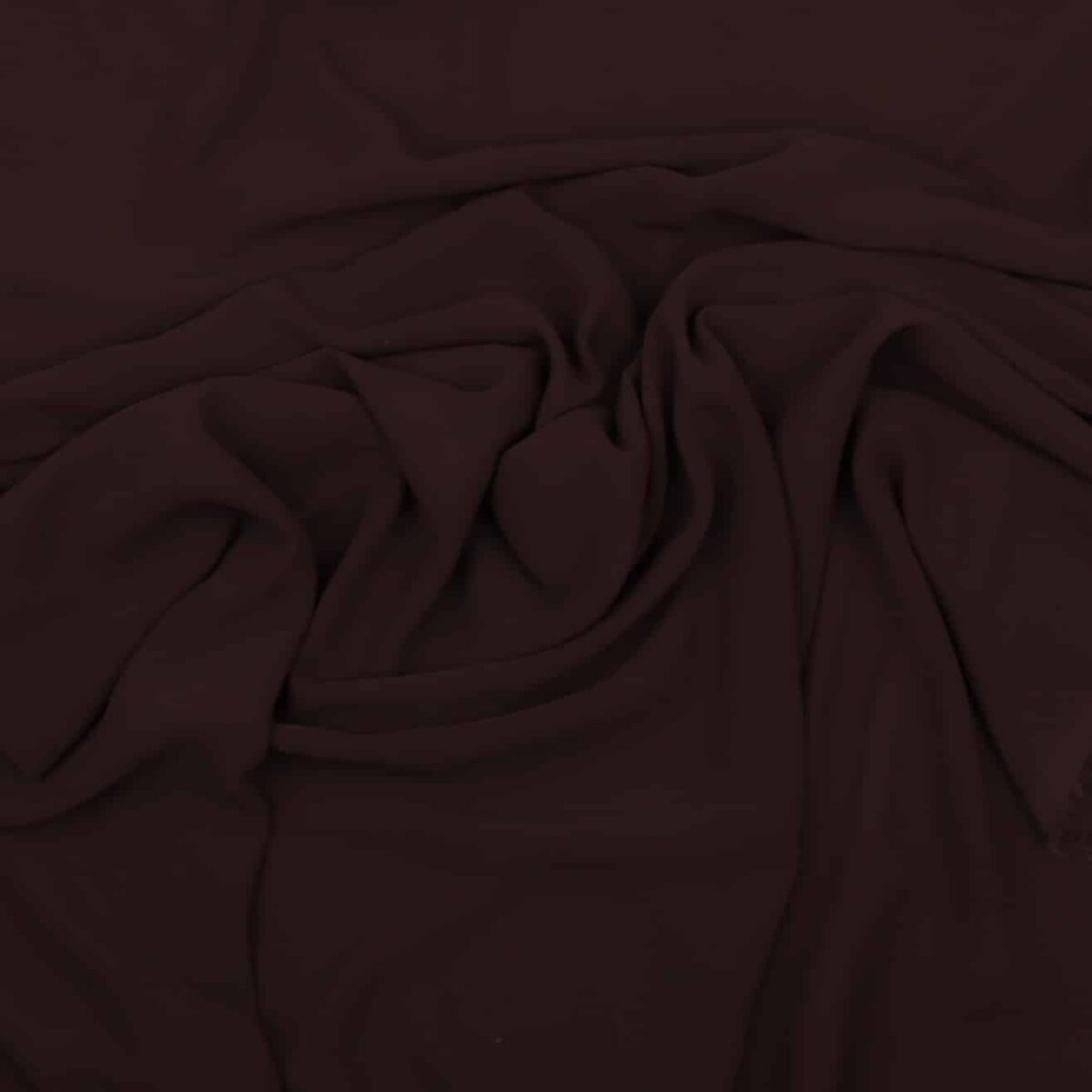 Mørkebrun - Chiffon, polyester