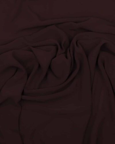 Mørkebrun - Chiffon, polyester
