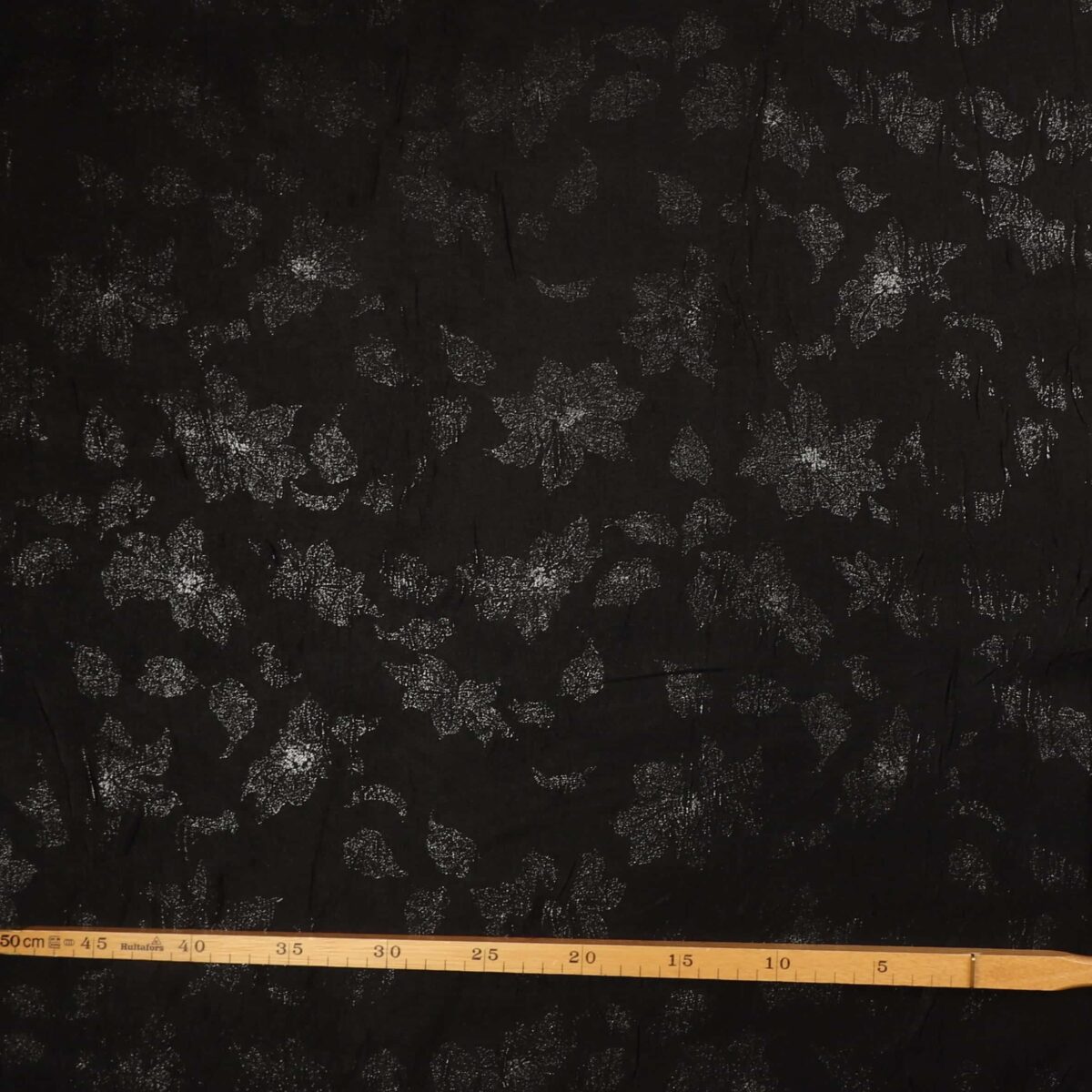Sort m. sølv - Polyester - Billede 2