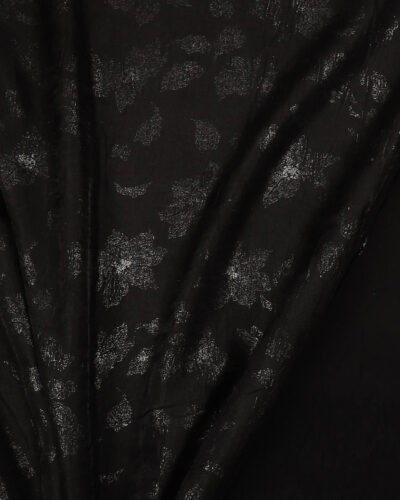Sort m. sølv - Polyester