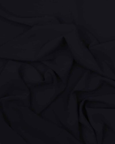 Mørkeblå - Chiffon, polyester