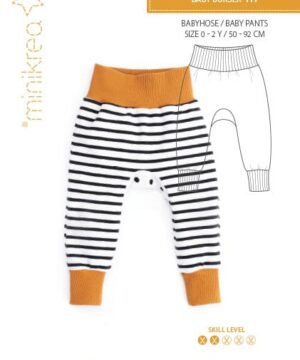 Baby bukser str. 50-92 – Minikrea 111 - Minikrea