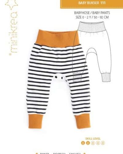 Baby bukser str. 50-92 – Minikrea 111