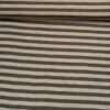 Koksgrå/grå striber - strik jersey, uld/polyester - Info mangler