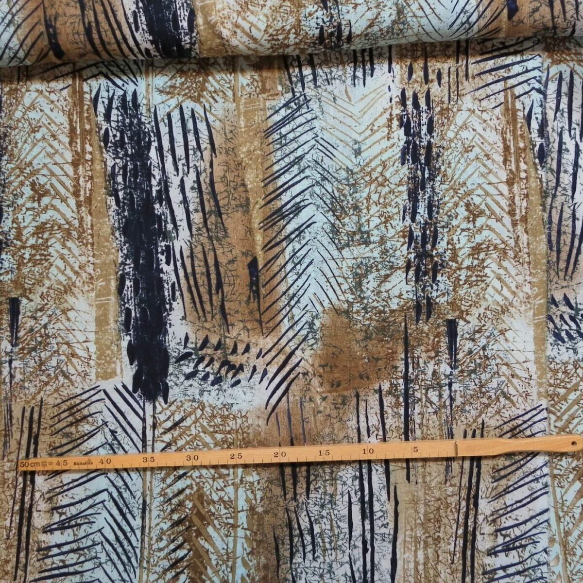 Mønstret - Chiffon, polyester - Image 2