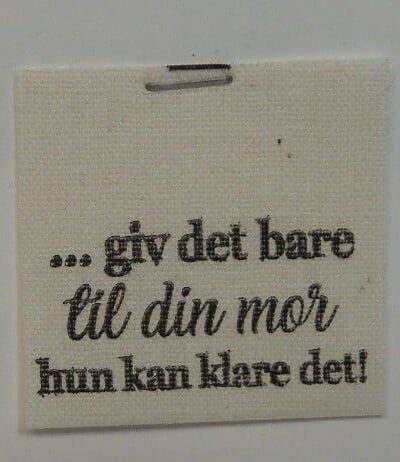 Symærke (2x3 cm)
