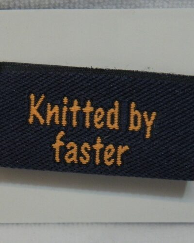 Knitted by faster