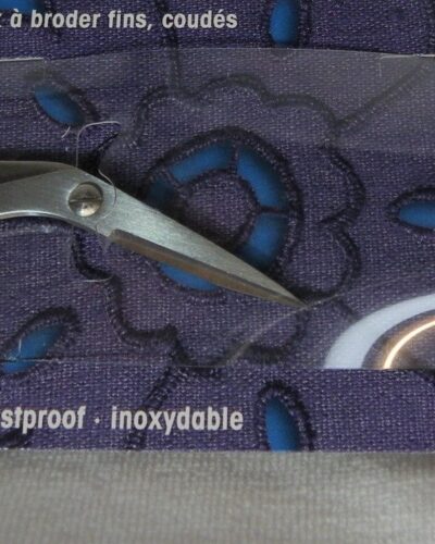Bøjet broderisaks, Prym/Kai - 10 cm