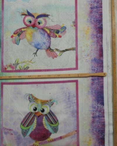 Boho Owls / Rapport med 4 uglemotiver - Patchwork (73) 9 Boho Owls / Rapport med 4 uglemotiver - Patchwork (73)