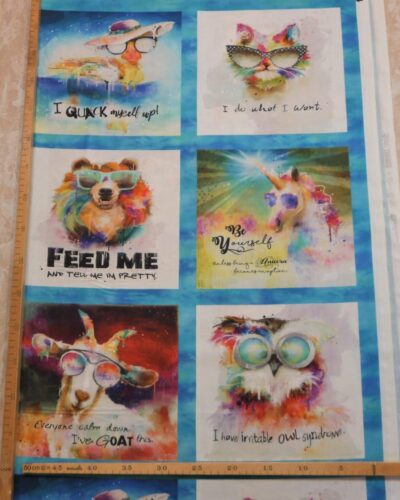 Sassy animals / Rapport med 6 motiver - Patchwork (70) 9 Sassy animals / Rapport med 6 motiver - Patchwork (70)