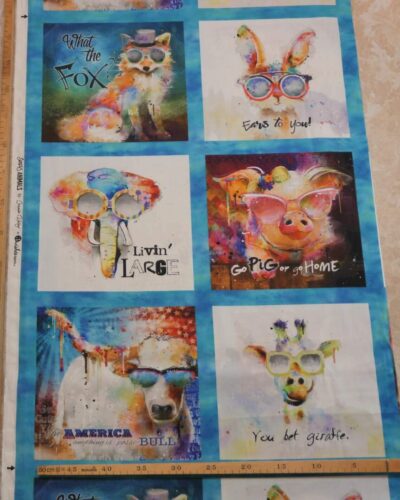 Sassy animals / Rapport med 6 motiver - Patchwork (70) 8 Sassy animals / Rapport med 6 motiver - Patchwork (70)
