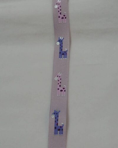 Lys lilla med giraf - 18 mm