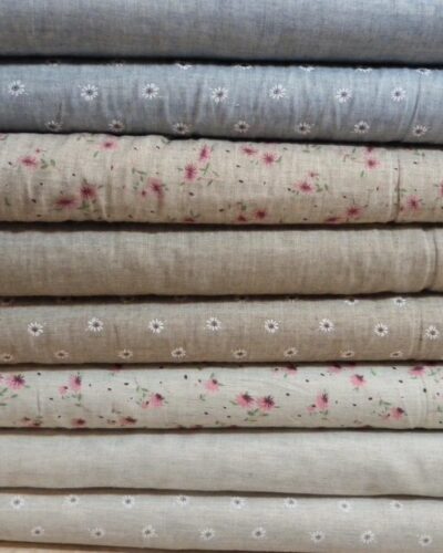 Dobbeltvævet bomuld, naturfarvet 8 Dobbeltvævet bomuld, naturfarvet