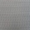 Sort mønster på grå bund, bomuld/polyester - Info mangler