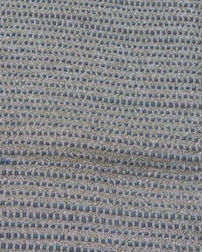 Skinnende blålilla, Polyester/Bomuld/lurex