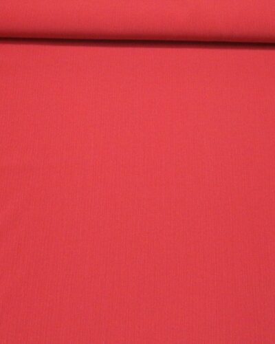 Rød crepe chiffon, viskose/polyester