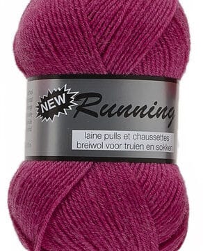 New Running fra Lammy Yarns i mange farver - Cerise