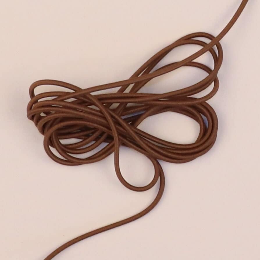 Elastisk anoraksnor/buksesnor 2 mm