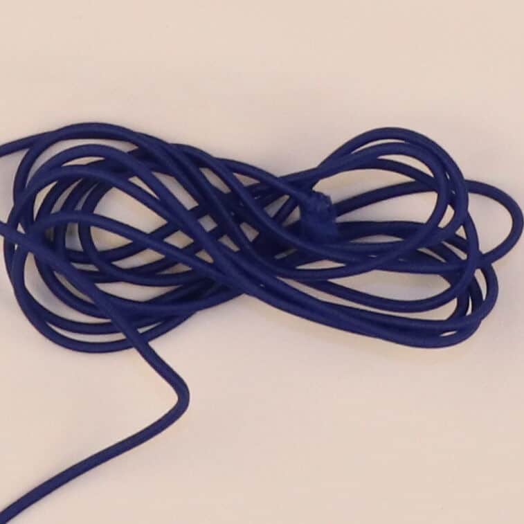 Elastisk anoraksnor/buksesnor 2 mm