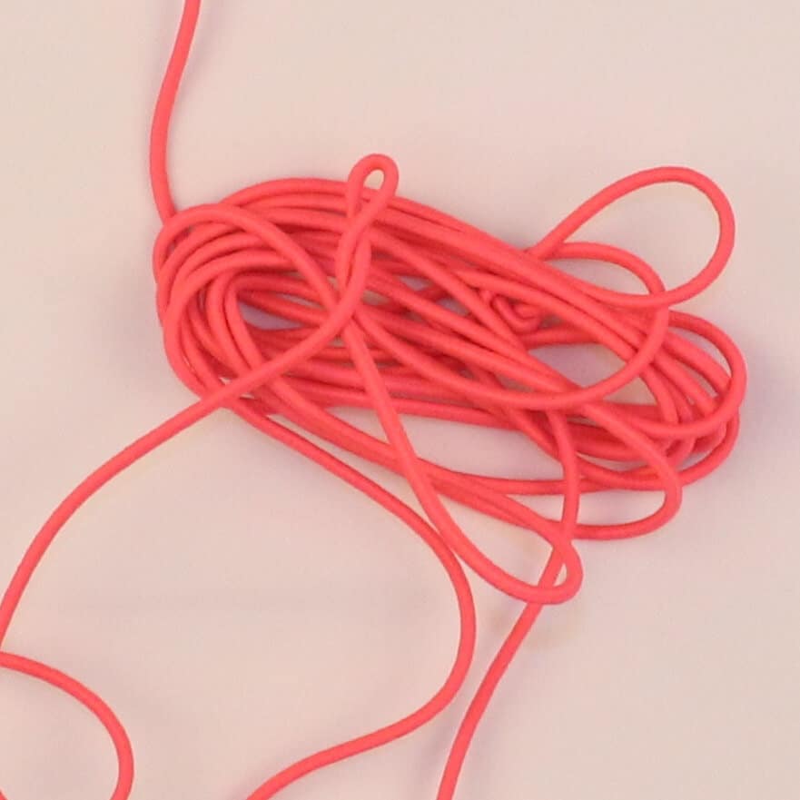 Elastisk anoraksnor/buksesnor 2 mm