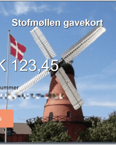 Gavekort (email)