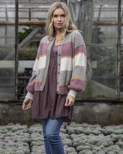 Rosas jakke/cardigan i Jeans og Anisia, 4911