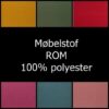 Rom Møbelstof, mange fine farver - Info mangler