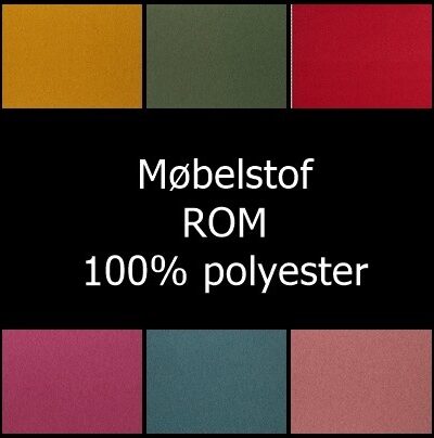 Rom Møbelstof, mange fine farver