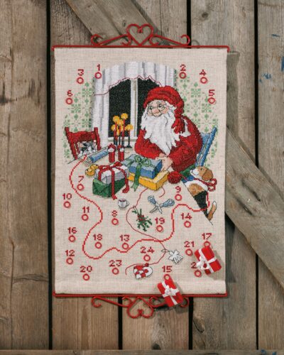 Julemand Kat&Hund - 40x59 cm