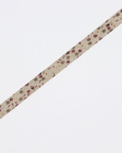 Blomster - 18 mm skråbånd
