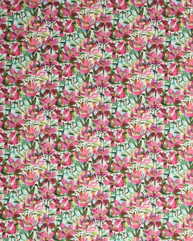 Alfie, Pink blomster- Patchwork