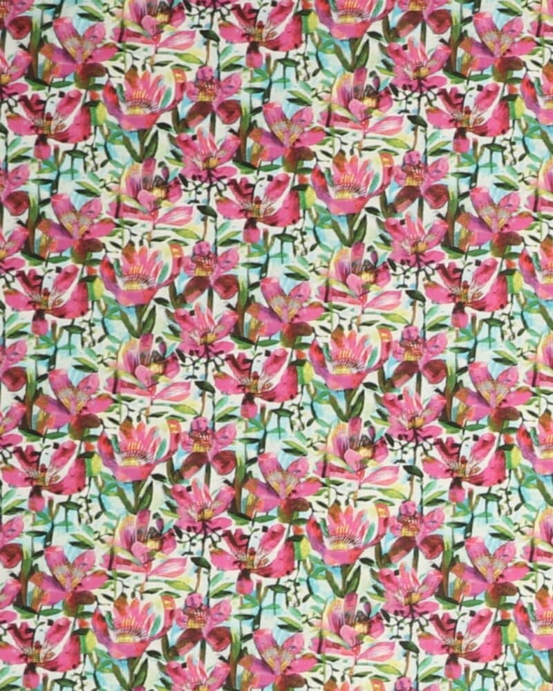 Alfie, Pink blomster- Patchwork